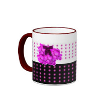 Rosa del lunar taza de café