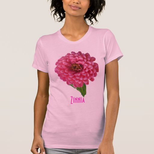 Rosa del Zinnia Camiseta