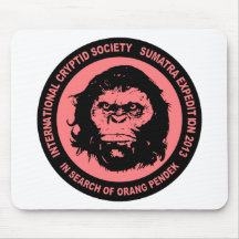 Rosa EN BUSCA de ORANG PENDEK - Sumatra Bigfoot Tapete De Ratón