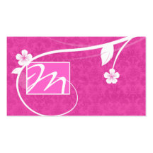 Rosa floral profesional de la tarjeta de visita de