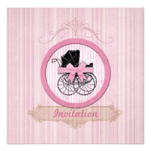 Rosa lamentable del vintage de la invitación de la