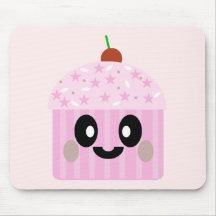 ¡ROSA MOUSEPAD DE LA MAGDALENA DE KAWAII DELICIOSO ALFOMBRILLAS DE RATON