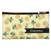 Rosas amarillos personalizados en el bolso poner c
