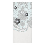 rosas de damasco azules claros y black.ai diseños de tarjetas publicitarias