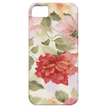 Rosas de la acuarela del vintage iPhone 5 funda