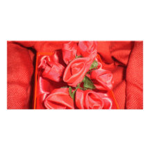 ROSAS DE LAS TARJETAS DEL DÍA DE SAN VALENTÍN PLANTILLA PARA TARJETA DE FOTO