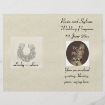 Rosas de plata Handfasting que se casa de herradur Tarjetón