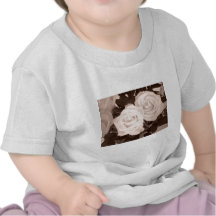 Rosas del boda camisetas