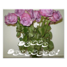 Rosas del feliz cumpleaños arte fotografico