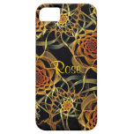Rosas del fractal con el caso conocido del iPhone  iPhone 5 Carcasas