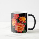 Rosas felices del día de madre tazas de café