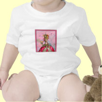 Rosas fuertes y pavo real de Marie Antonieta camisetas