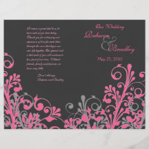 Rosas fuertes y programa floral abstracto gris del flyer personalizado