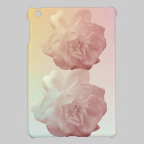 Rosas gemelos, floral hermoso fundas ipad mini
