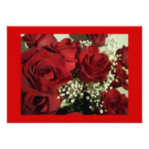 rosas invitacion personal 