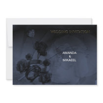 Rosas negras invitaciones