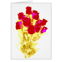 Rosas para la mama tarjeton