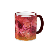 Rosas para usted taza