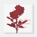 Rosas rojos - imán del amor