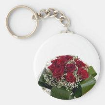 Rosas rojos llavero