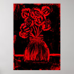 Rosas rojos poster