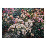 Rosas - tarjeta original de la pintura