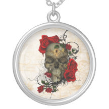 Rosas y cráneo una tragedia romántica joyeria personalizada