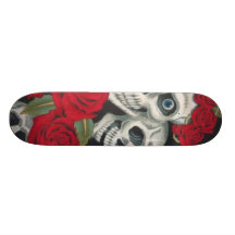 Rosas y muerte monopatines personalizados