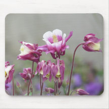 "Rosas y púrpuras" Mousepad Alfombrilla De Ratón