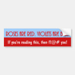 roses-are-red-violets-are-blue-02 etiqueta de parachoque