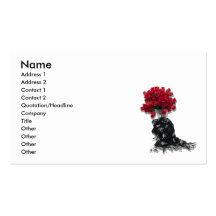 RosesBlackShawl072310, nombre, dirección 1, direcc Tarjeta De Negocio