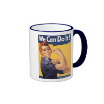Rosie retro podemos hacerlo taza de café