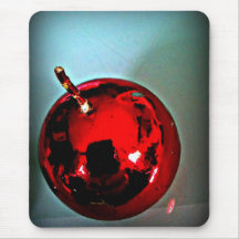 Rote Kugel Mauspads