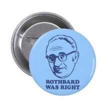 Rothbard era botón derecho pins