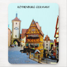 ROTHENBURG ALEMANIA TAPETE DE RATON