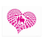 Rothenhagen "mi corazón " tarjeta postal