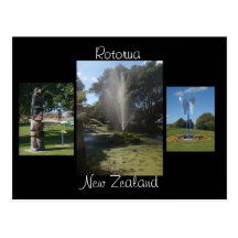 Rotorua, postal de Nueva Zelanda