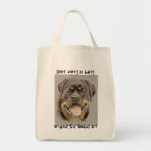 Rottie feliz bolsas