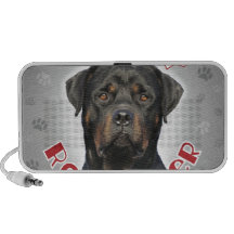 Rottweiler Altavoces De Viajar