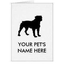 Rottweiler Tarjeton