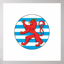 Roundel Luxemburgo, Luxemburgo Impresiones