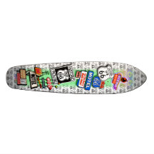 Route66_HeresYerSignSkateboard Tablas De Skate