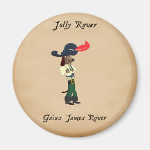 Rover alegre - imán sarcástico de Gaius