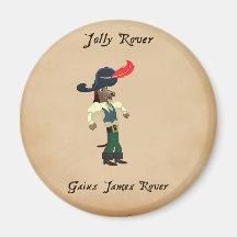 Rover alegre - imán sorprendido Gaius