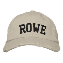 Rowe bordó el gorra gorras bordadas