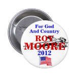 Roy Moore 2012 Pins