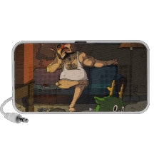 Rudolph cansado mini altavoz