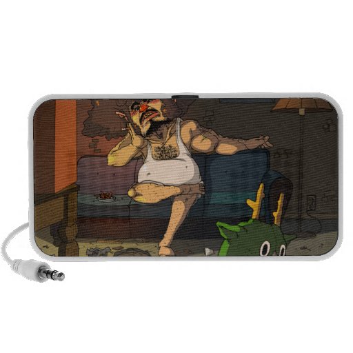 Rudolph cansado mini altavoz