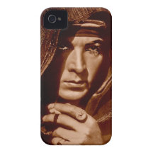 Rudolph Valentino: El jeque iPhone 4 Case-Mate Funda