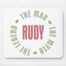 Rudy el hombre el mito la leyenda alfombrilla de ratones